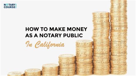 Therefore, <b>notaries</b> play a crucial. . How much do notaries make in california per signing